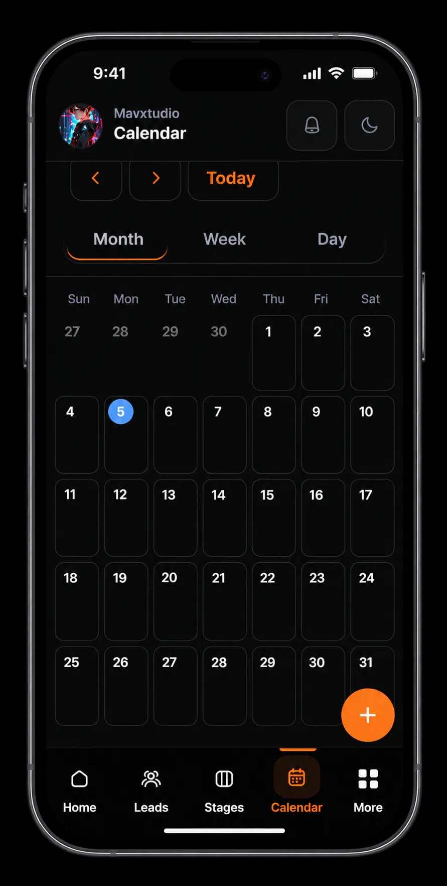 Shoot calendar
